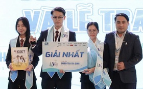 Sinh viên Trường đại học Luật Hà Nội vô địch cuộc thi phiên tòa giả định toàn quốc