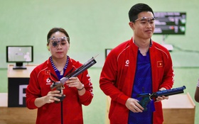 Xạ thủ Trịnh Thu Vinh hụt hat-trick vàng ở SEA Games 33