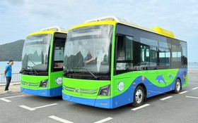 Ngày mai, tuyến buýt điện đầu tiên ở Côn Đảo 'lăn bánh' kết nối nhiều địa điểm