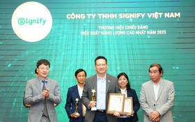 Philips 4 năm liền đạt Giải Hiệu suất năng lượng cao nhất