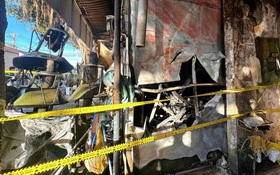 Cháy lúc rạng sáng, 4 người chết trong căn nhà ven quốc lộ 14