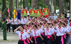 Rèn luyện Đội viên trực tuyến: ‘Chiến sĩ giải phóng quân sẵn sàng đội ngũ’