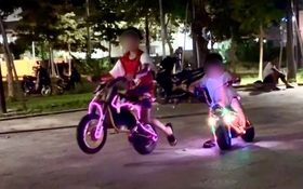 Đà Nẵng: Buộc dừng kinh doanh xe điện trẻ em không phép tại công viên