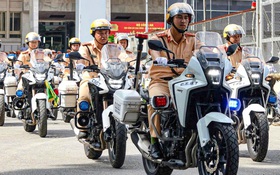 Tăng cường 655 cảnh sát giao thông tới Hà Nội, phục vụ các sự kiện kỷ niệm 80 năm Quốc khánh