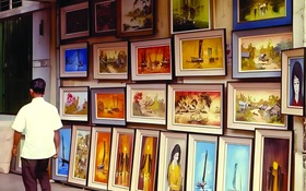 Chuyện bày tranh - bán tranh một thuở