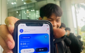 Sinh viên được tặng tiền số USDT để trải nghiệm chuyển đổi sang Việt Nam đồng để mua sắm