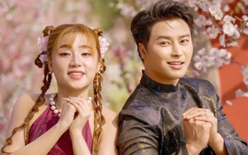 Võ Minh Lâm và con gái nghệ sĩ Châu Thanh đẹp đôi trong khúc nhạc ngày xuân