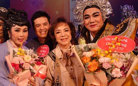 Nghệ sĩ Hoài Thanh, Đỗ Quyên đi xem cải lương ủng hộ học trò Lê Tứ, Hà Như