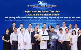 Bệnh viện đầu tiên tại Việt Nam cấy máy tạo nhịp không dây thế hệ mới