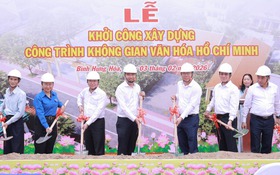 Phường Bình Hưng Hòa tổ chức lễ khởi công xây dựng công trình Không gian văn hóa Hồ Chí Minh