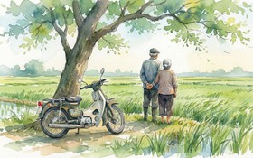 Hạt lúa trổ từ tâm hồn thuần hậu nhà nông