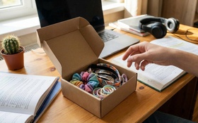 Hộp quà nhỏ trong phòng con trai tuổi 17