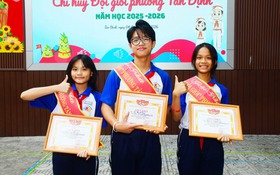 Trường THCS Huỳnh Khương Ninh giành trọn 3 giải nhất tại Hội thi Chỉ huy Đội giỏi phường Tân Định