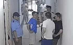 Xác minh clip thành viên ban quản trị chung cư bị hành hung, nghi do nhắc đeo rọ mõm cho chó