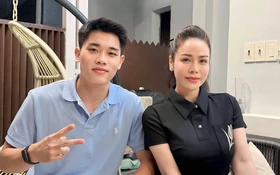 Nhật Kim Anh và cầu thủ Đình Bắc 'gây sốt'