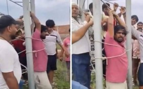 Dân làng trói kỹ thuật viên vào trạm phát sóng vì mạng yếu