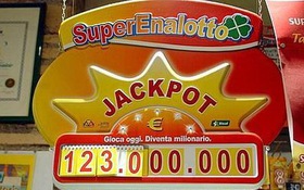 Ý "sốt" với 123 triệu euro của Super Enalotto