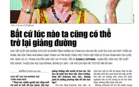 Liên tục học để đón trước tương lai