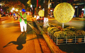 Lười học phải đi quét rác?