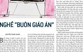 Nhà giáo... mưu sinh