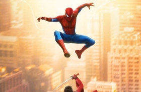 Poster Spider-Man: Brand New Day gây chú ý vì tương đồng bố cục với manga Kagurabachi
