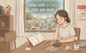 Lương dưới 10 triệu sống qua ngày