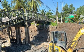 Thông tin cầu Ông Cốm ở Vĩnh Long bị sập là sai sự thật