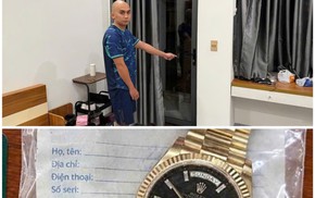 Bắt người trộm đồng hồ Rolex hơn 1,7 tỉ đồng của bạn