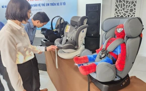 Chưa có đơn vị nào chứng nhận ghế an toàn cho trẻ em hợp quy