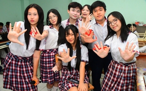 Học sinh Trường THCS Yên Thế hát vang giai điệu tự hào