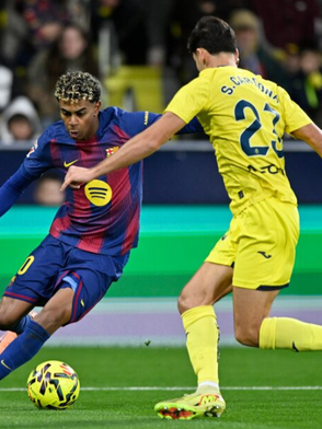 Yamal, Raphinha giúp Barcelona hạ gục Villarreal, vững ngôi đầu La Liga