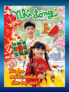 Đón đọc Nhi Đồng TP.HCM 6 số Tất Niên, phát hành 6-2: Gửi bạn một mùa xuân ấm và vui!