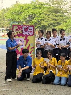 Teen Trường THPT chuyên Trần Đại Nghĩa 'khởi hành' Chuyến tàu niên thiếu an toàn