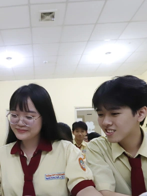 Đôi bạn cùng lớp đoạt giải nhất kỳ thi học sinh giỏi cấp thành phố