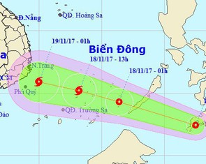Áp thấp nhiệt đới gần Biển Đông mạnh lên, có thể thành bão