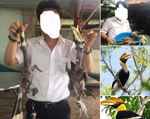 Người đàn ông khoe ảnh chim bị giết thịt gây tranh cãi