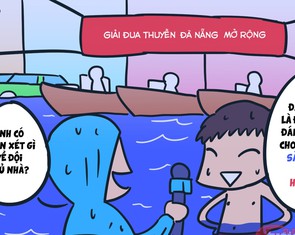 Đà Nẵng ngập qua tranh biếm họa