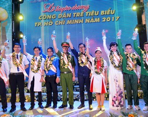 Vinh danh 10 công dân trẻ tiêu biểu TP.HCM năm 2017