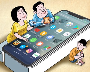 Trẻ bị bỏ rơi ngay trong nhà vì bố mẹ mải xem điện thoại, tivi