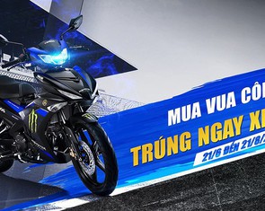 Sắm ngay Exciter để có cơ hội rước về xe 'khủng' R3 và TFX