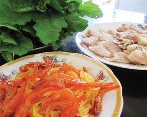Mắm chua tép bạc đất