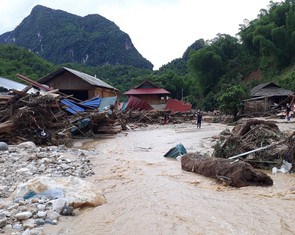 Xa Ná tan hoang sau trận lũ kinh hoàng