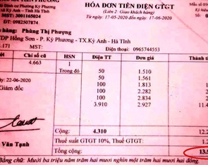 Hóa đơn tiền điện tăng sốc: Khó tránh sai sót do... nắng nóng?