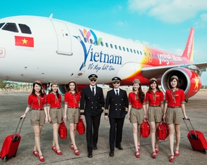 Vietjet cùng Facebook quảng bá du lịch Việt Nam, giảm 50% giá vé máy bay