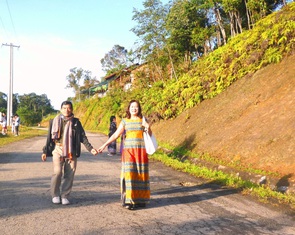 Băng qua 'cung đường muối' Tây Giang ngắm cây pơ mu canh cửa núi rừng