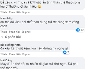 Hiệp 1 vừa xong, U23 Việt Nam bị nói... 'đá xấu'