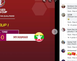 Thua U23 Việt Nam, cổ động viên Myanmar hỏi 'VAR ở đâu?'