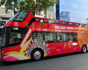 Điều chỉnh hoạt động tuyến buýt mui trần vòng quanh khu trung tâm TP.HCM