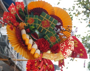 Đồ trang trí 'thuần Việt' lên ngôi dịp Tết Nhâm Dần