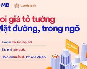 ‘Soi' giá bất động sản trên App MBBank